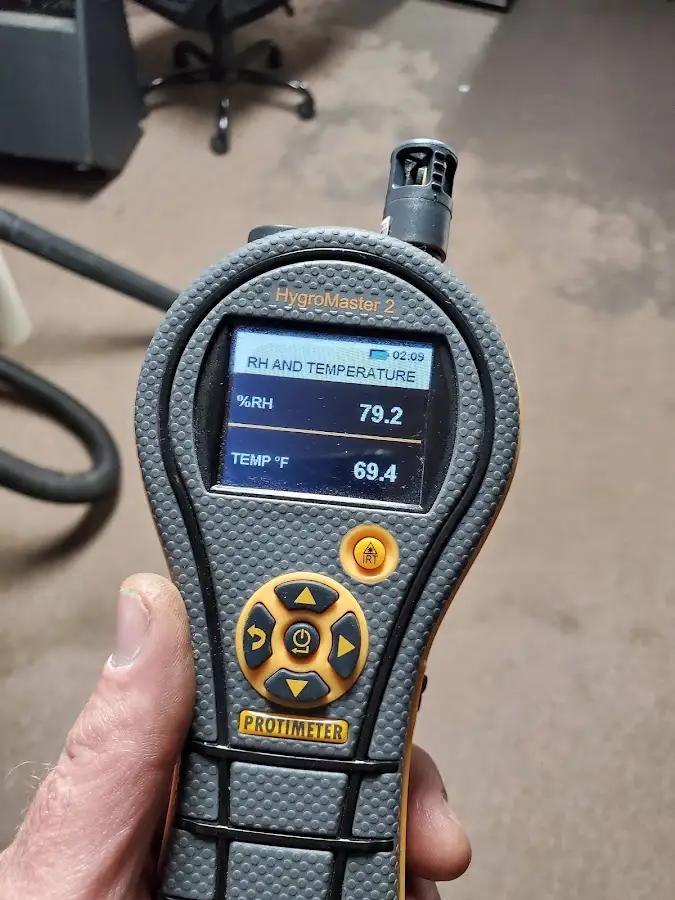 Moisture meter humidity assessment for Mold Remediation & Removal in Freetown